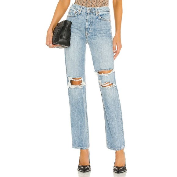GRLFRND Denim - Grlfrnd Distressed Denim Mica in Wish You Would Size 24